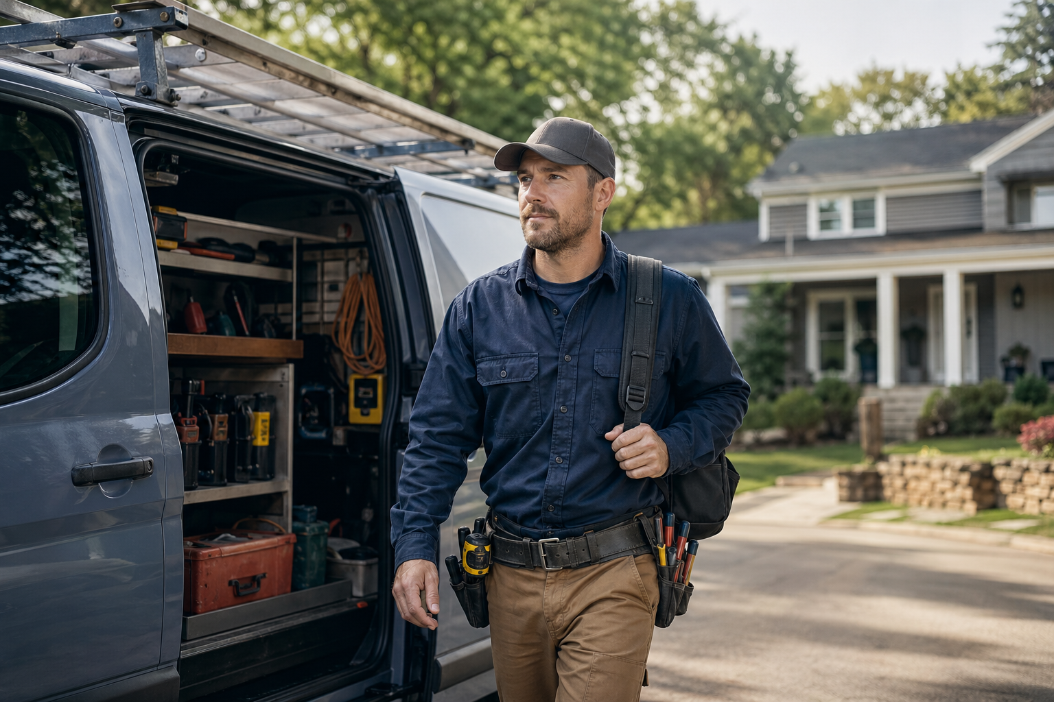 Electrical contractor residential service — AI front desk for electrical service calls