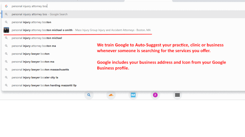 google auto suggest training demo
