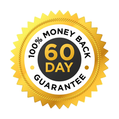 60 day 100% money back guarantee